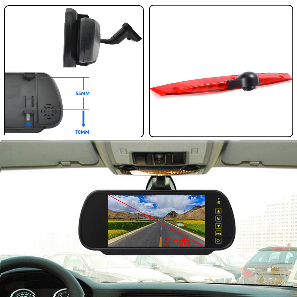 Dash Cam Mirror Backup Camera - For Mercedes Benz Vito Mixto W639