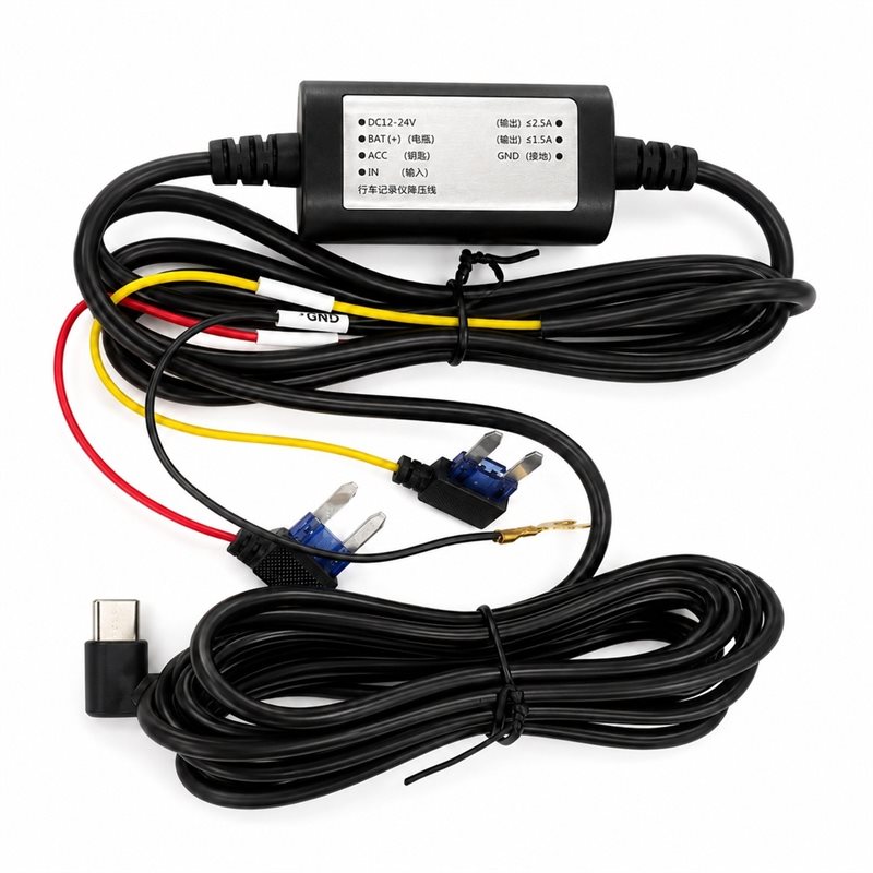 Dash Cam Hardwire Kit - NEW HOT In Stock-Car DVR 12