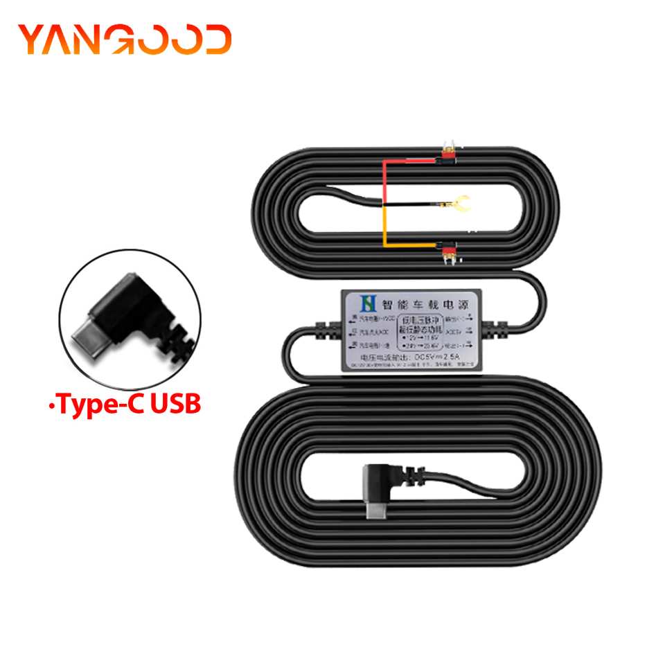 Dash Cam Hardwire Kit - Yangood 3.5 Meters Buck Line for
