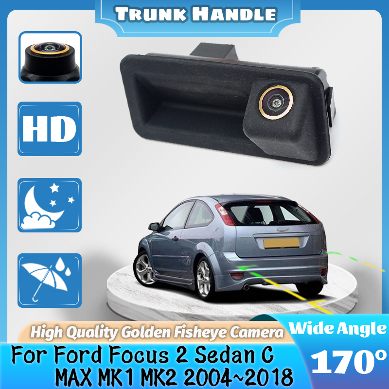 Dash Cam With Parking Monitor - CCD Full HD Fisheye Rear View