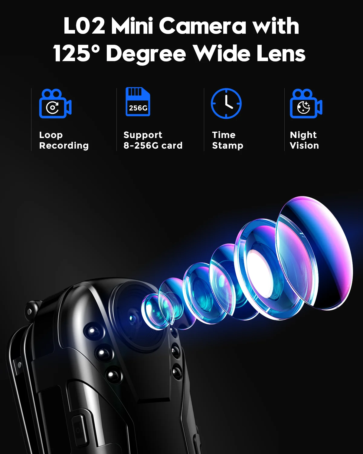 Boblov L02 1080P Infrared Nigh - огляд і ціна Dash Cam Night Vision Infrared