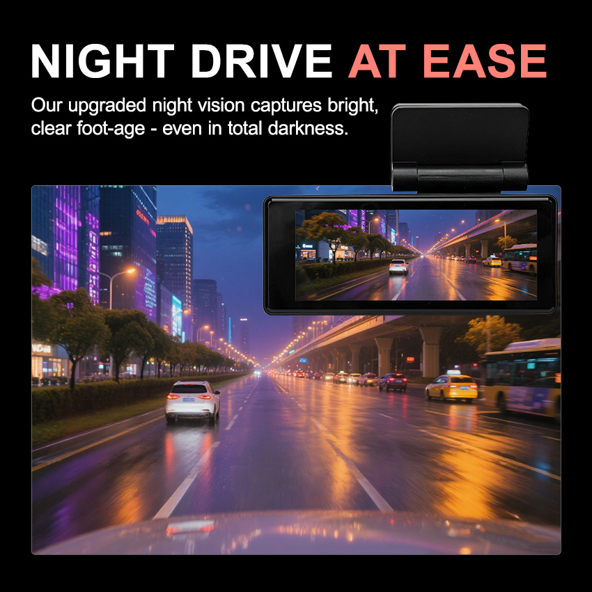 3.16Inch IPS WIFI UHD 2K Dash  - огляд і ціна Dash Cam 2K Dual Lens