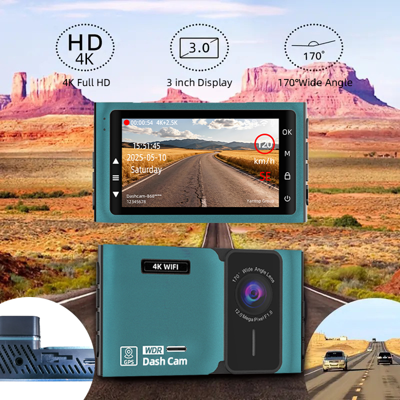 Dash Cam 4K Front Camera WiFi  - огляд і ціна Dash Cam 4K Sony Starvis