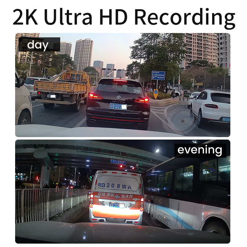 3Inch 2K 4G  dashcam with dual - огляд і ціна Dash Cam 2K Dual Lens