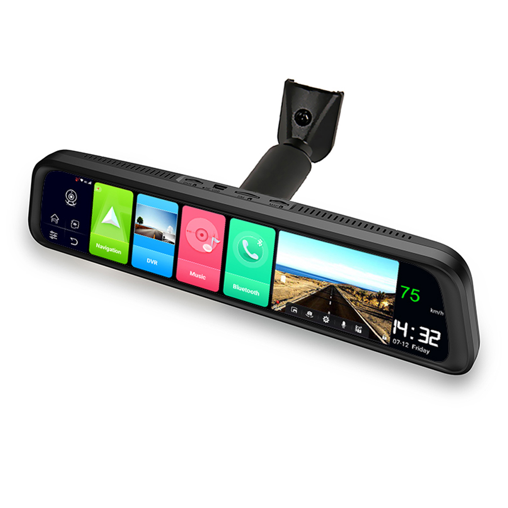 Newest 12 Inch Android 8.1 Sma - огляд і ціна Dash Cam Rear View Mirror 12 Inch
