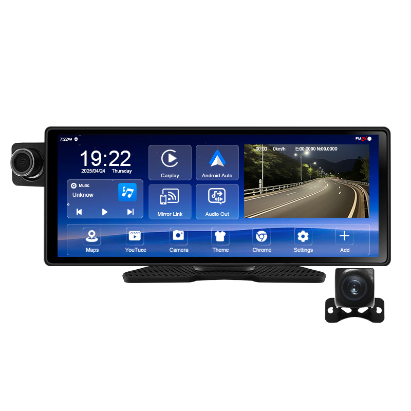 10.25 inch WIFI Android Carpla - огляд і ціна Dual Dash Cam With Gps Wifi