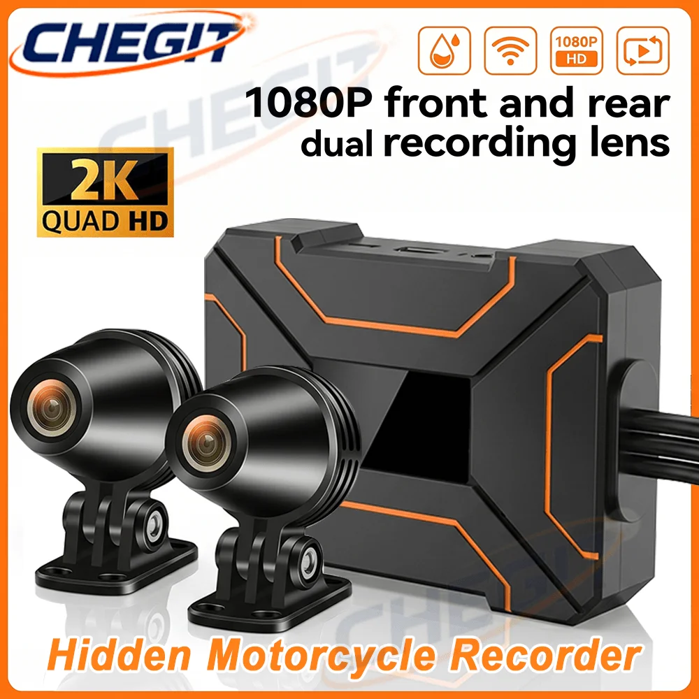 2K/1080P Dual-lens Waterproof  - огляд і ціна Dash Cam 2K Dual Lens