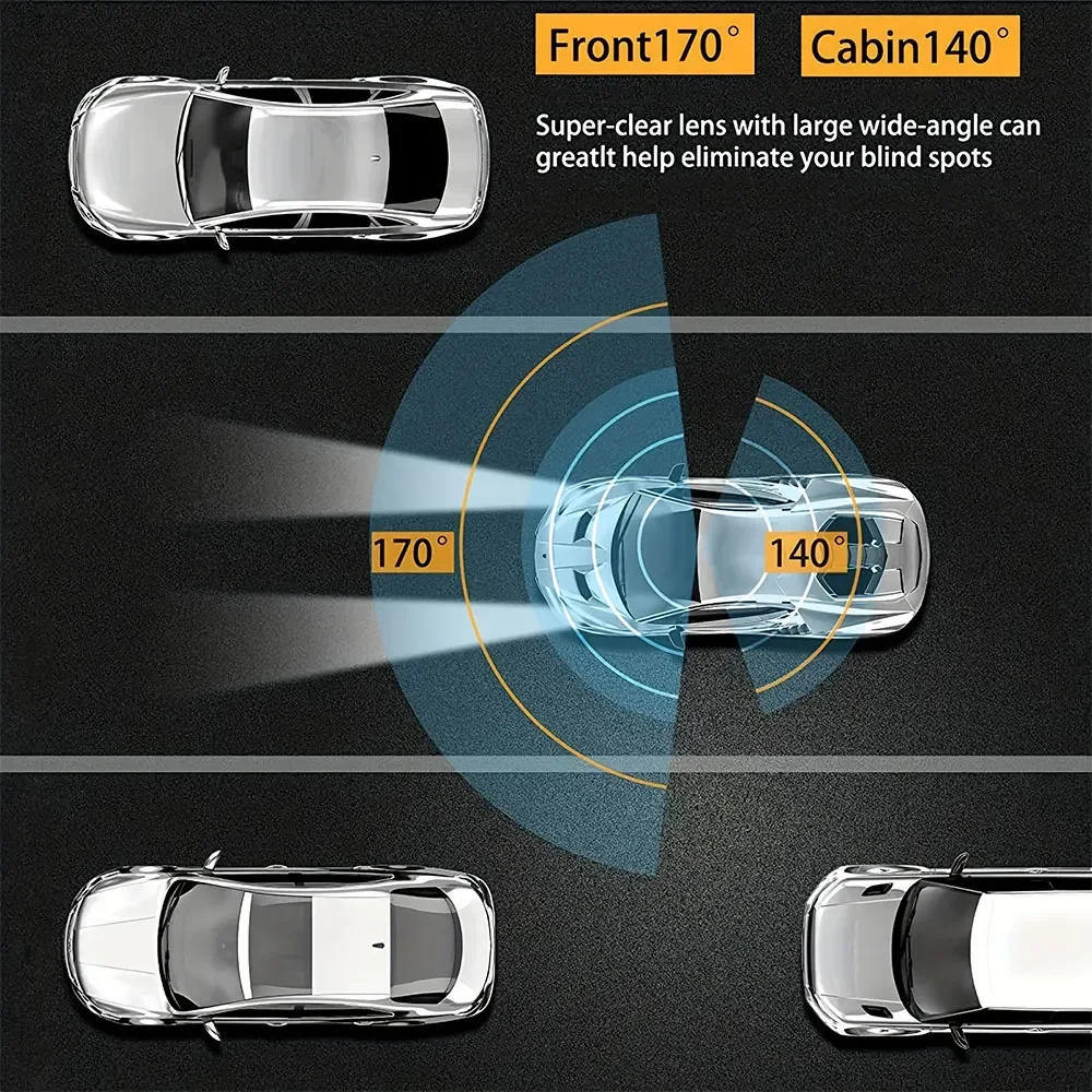 2K Dual Lens Dash Camera WiFi  - огляд і ціна Dash Cam 2K Dual Lens