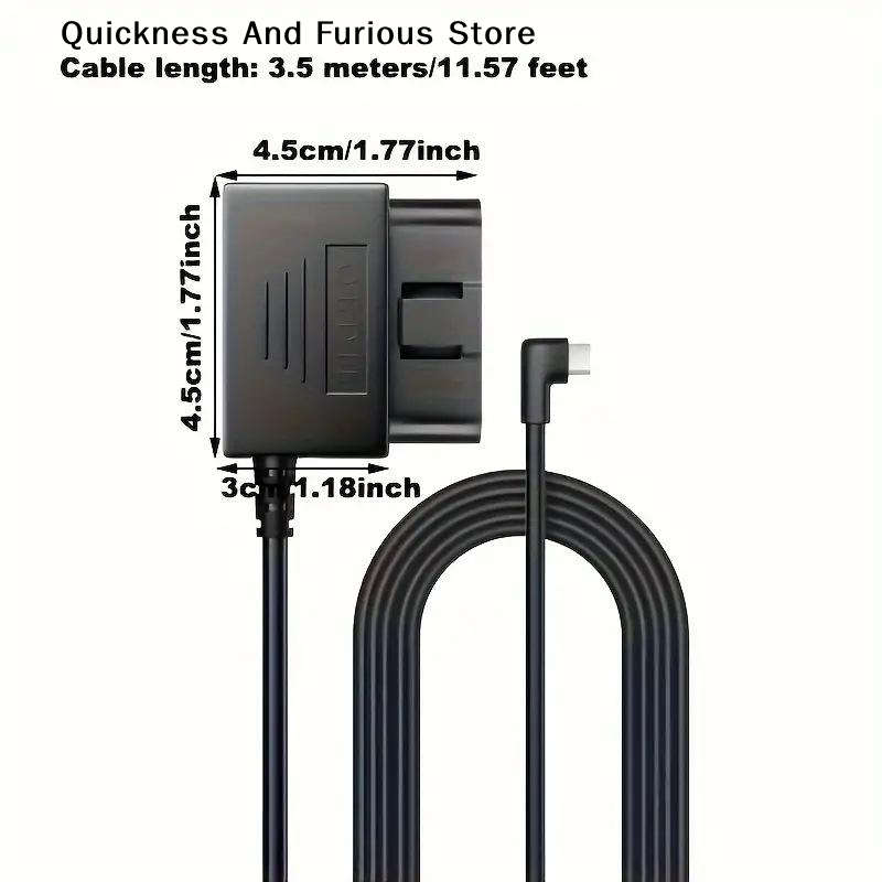 【MO】Hardwire Kit OBD For Dash  - огляд і ціна Dash Cam Hardwire Kit