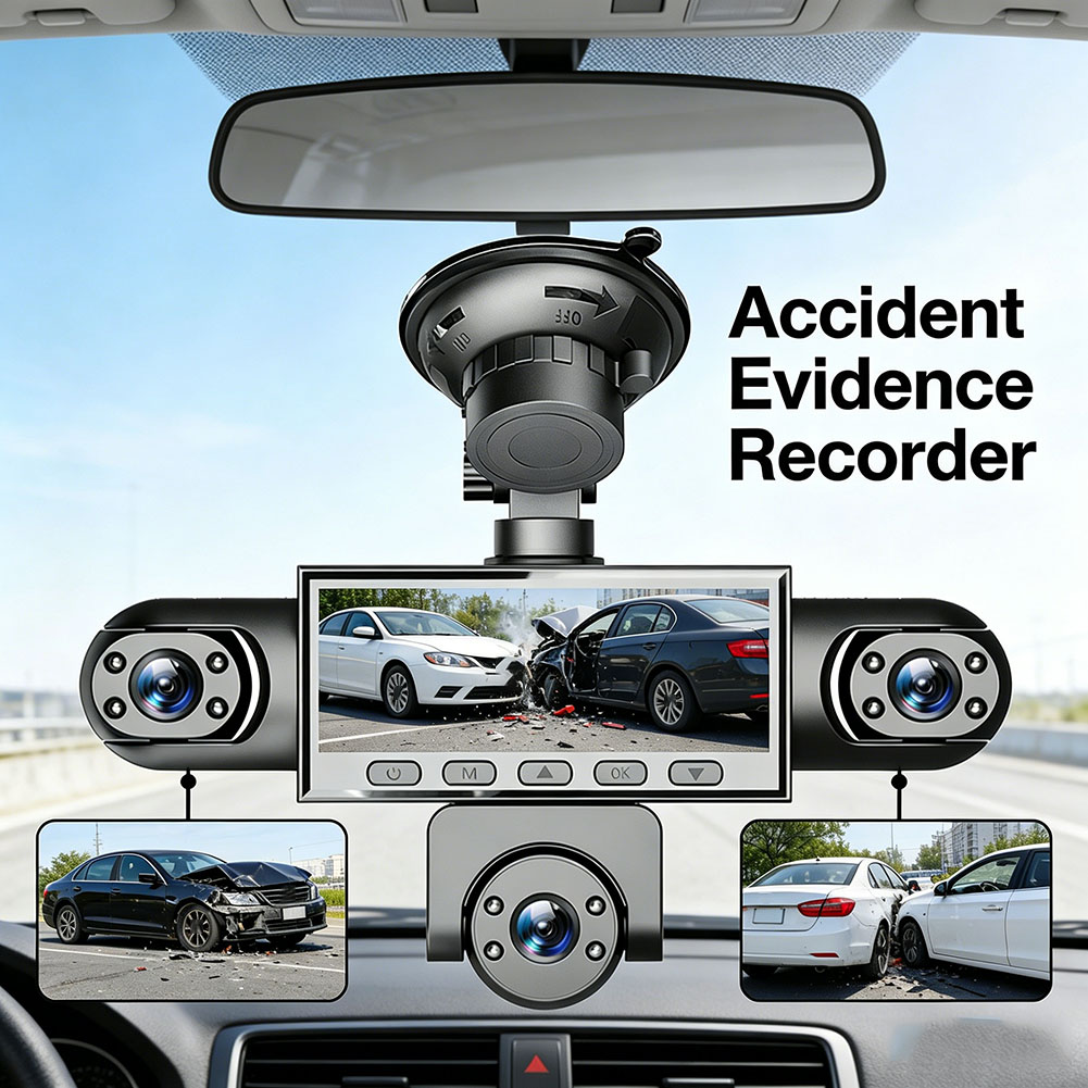 5Channel 360 Degree Car Dvr 10 - огляд і ціна Dash Cam 360 Degree Panoramic