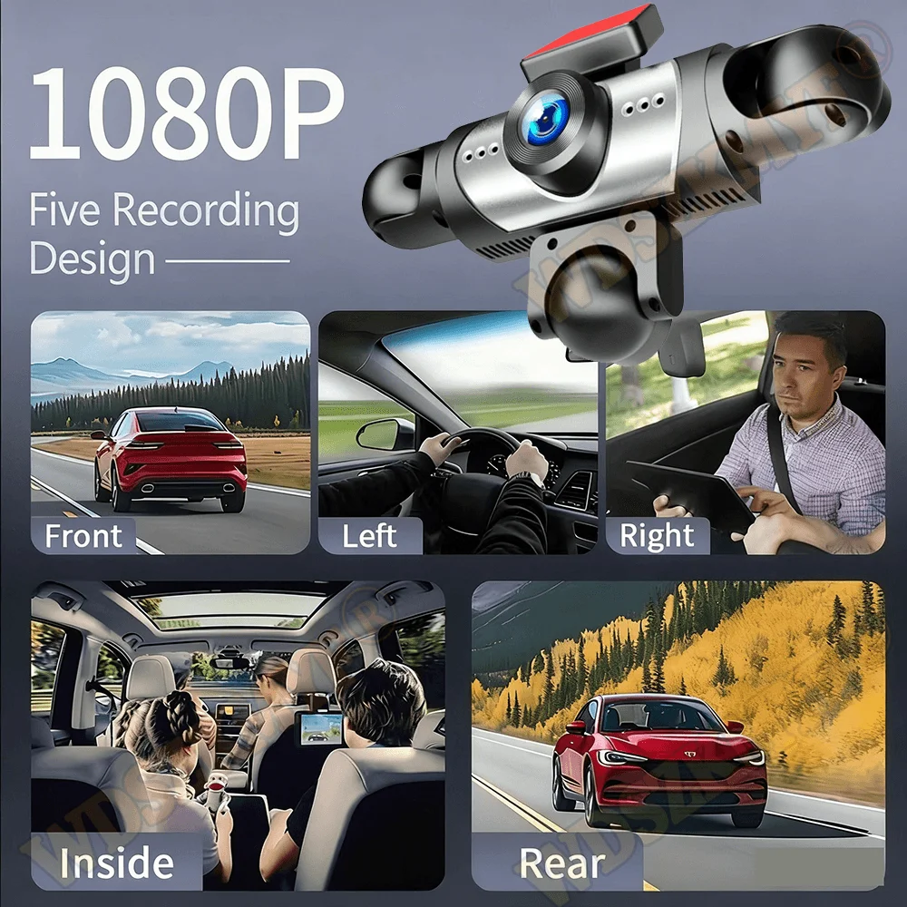 Upgrade 3/5Channel 360 Degree  - огляд і ціна Dash Cam 360 Degree Panoramic