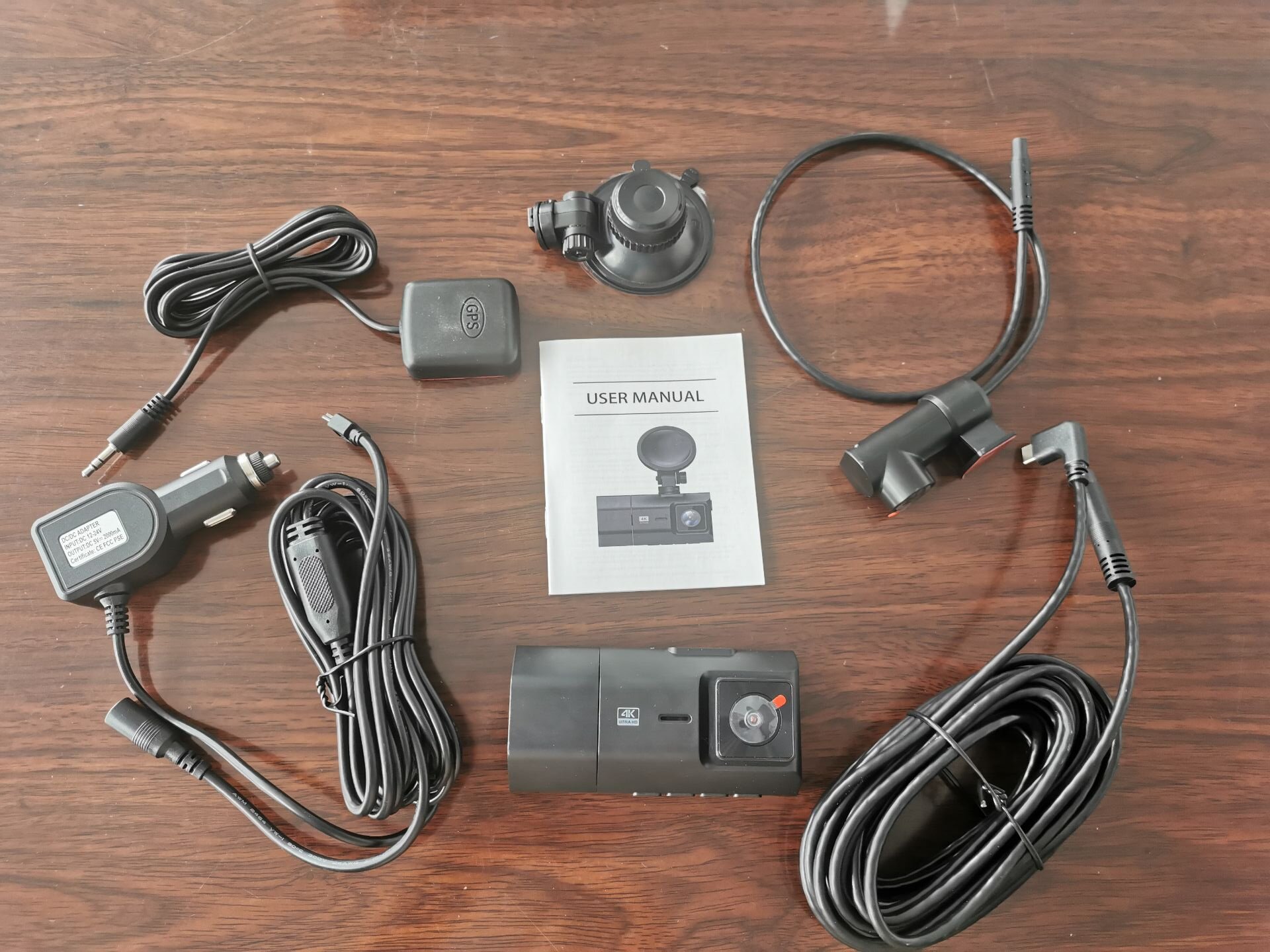Gps Wifi 4k 2k 1080p Novatek F - огляд і ціна Dash Cam 2K Dual Lens