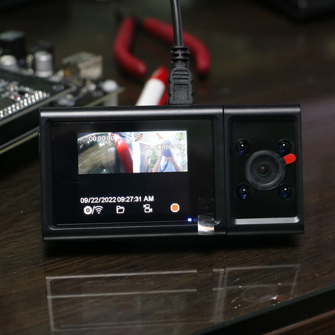 Gps Wifi 4k 2k 1080p Novatek F - огляд і ціна Dash Cam 2K Dual Lens