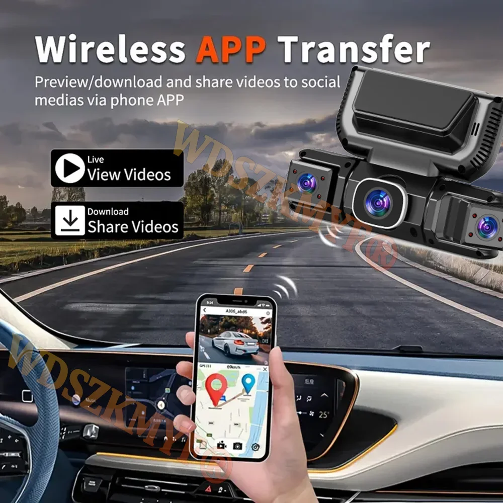 New 360 Degree 4CH Car Dvr HD  - огляд і ціна Dash Cam 360 Degree Panoramic