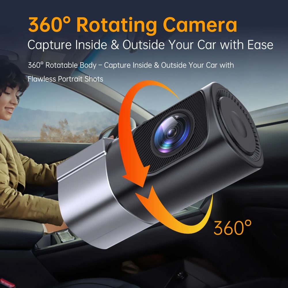 1080P Ultra HD Mini Dash Cam C - огляд і ціна Dash Cam Front And Rear 4K