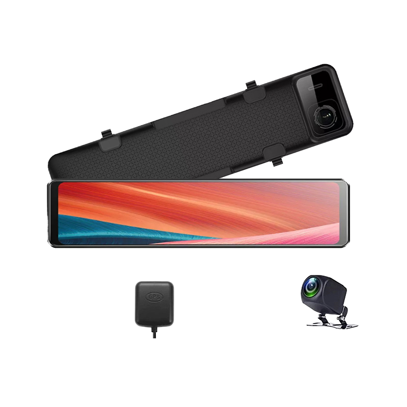 12 Inch 4K Android Auto Carpla - огляд і ціна Dash Cam Rear View Mirror 12 Inch
