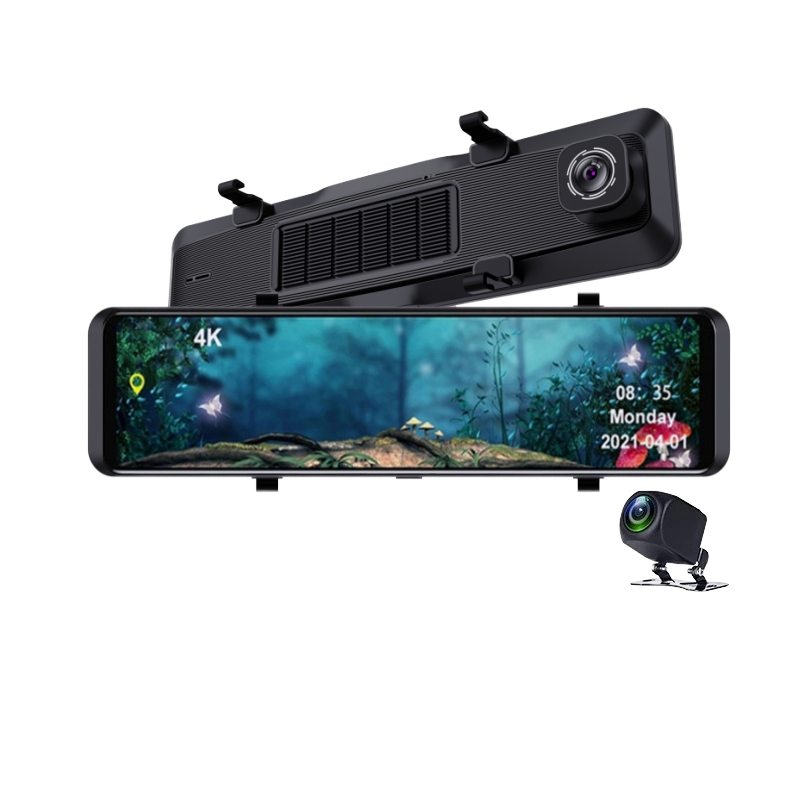12 Inch 4K Android Auto Carpla - огляд і ціна Dash Cam Rear View Mirror 12 Inch
