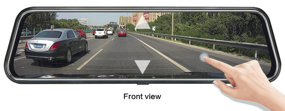 12 Inch 4K Android Auto Carpla - огляд і ціна Dash Cam Rear View Mirror 12 Inch