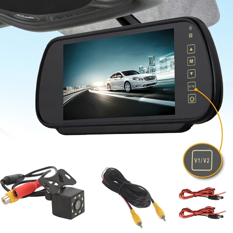 17.78cm Mirror Backup Rear Vie - огляд і ціна Dash Cam Mirror Backup Camera