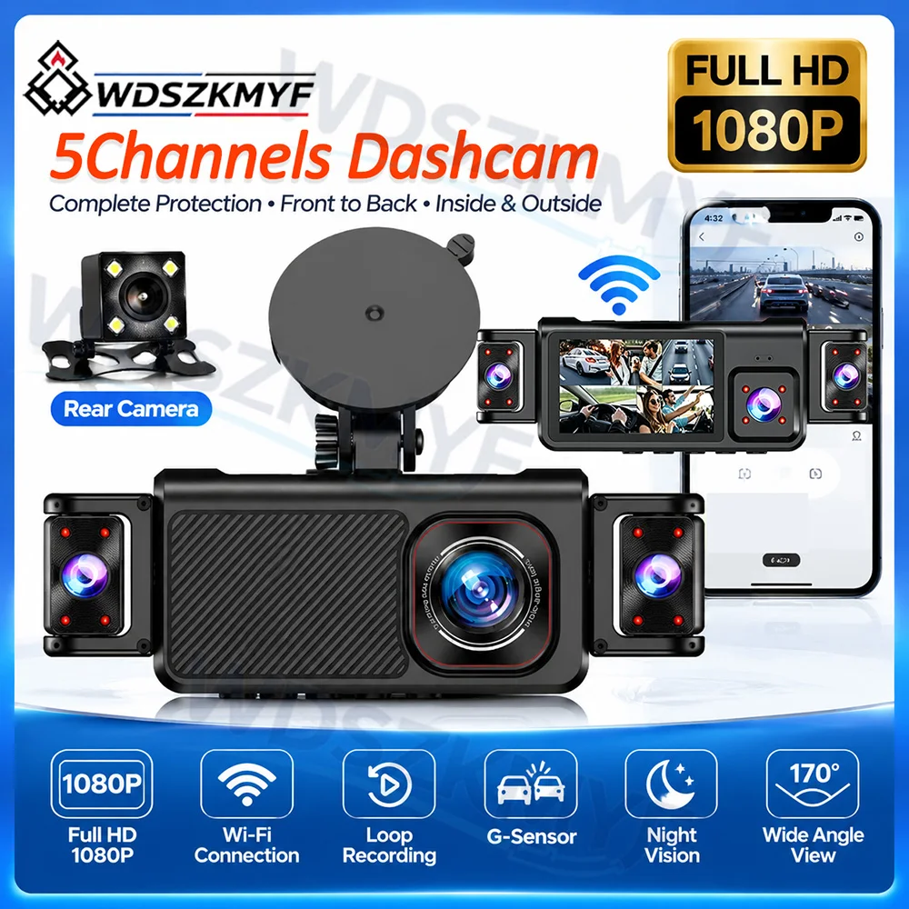 Dashcam for Cars 4 5Channel Bl - огляд і ціна Dash Cam Hardwire Kit