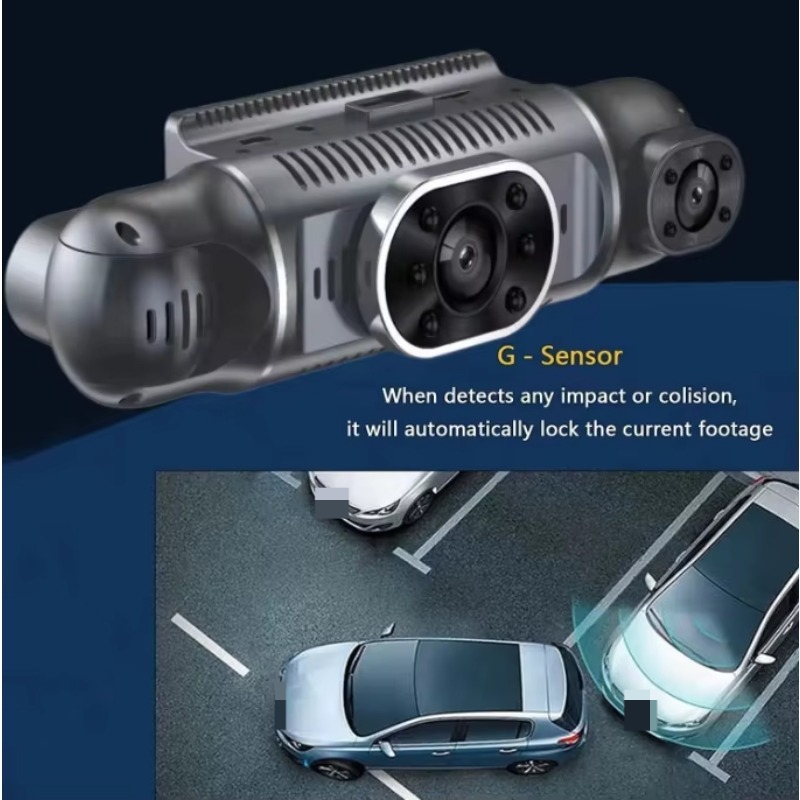 360 Degrees Panoramic Car DVR  - огляд і ціна Dash Cam 360 Degree Panoramic