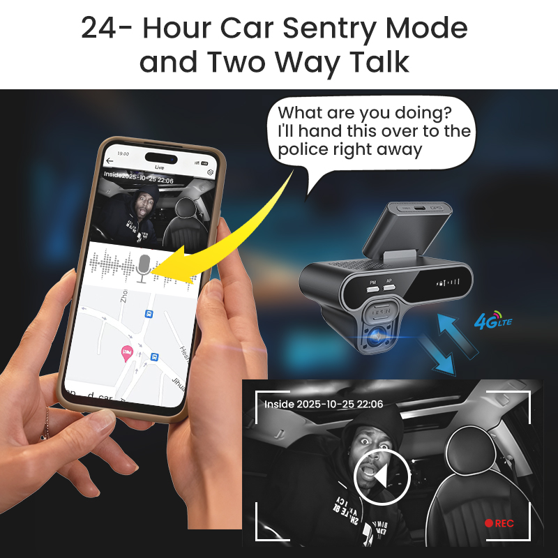 2026 4G LTE Dash Cam 2K Dual L - огляд і ціна Dash Cam Night Vision Infrared