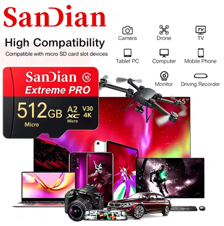 High Endurance SD Cards 512GB  - огляд і ціна Dash Cam Sd Card 256Gb High Endurance