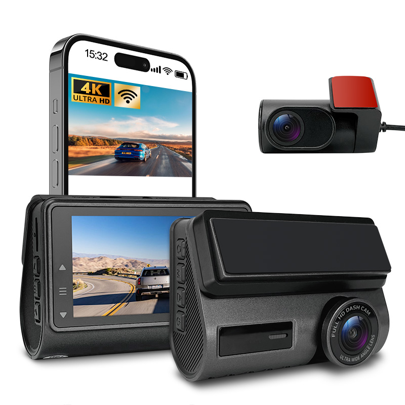 4K 2K Dual Lens UHD WiFi Dash  - огляд і ціна Dash Cam 2K Dual Lens