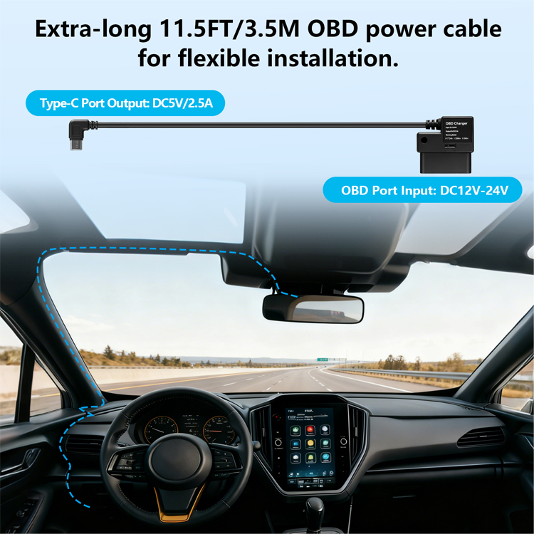 OBD Hardwire Kit for Dash Cam  - огляд і ціна Dash Cam Hardwire Kit