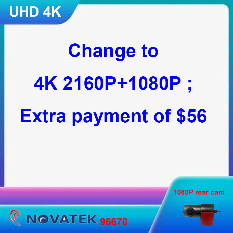 Dash-cam Change to Better CARD - огляд і ціна Dash Cam Front And Rear 4K