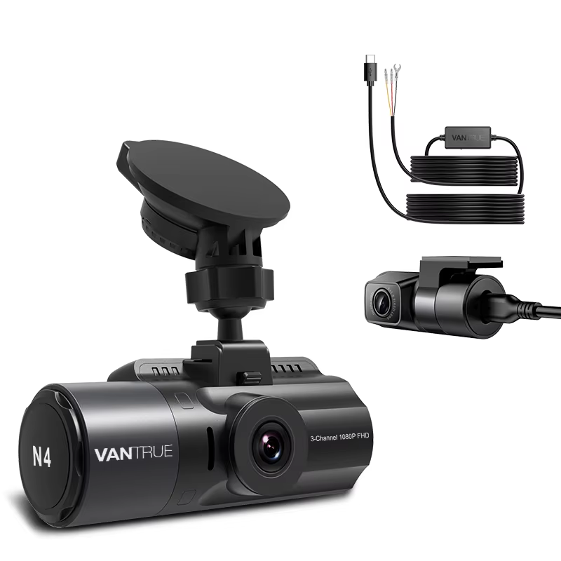 Vantrue N4 DashCam +hardwire k - огляд і ціна Dash Cam 4K Sony Starvis