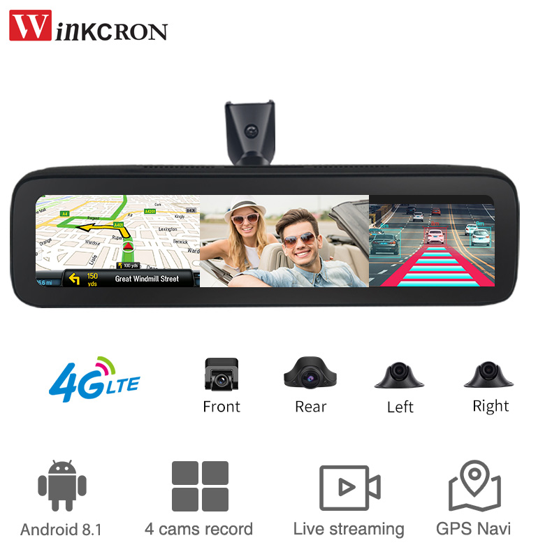 12 inch Touch Car Rearview Mir - огляд і ціна Dash Cam Rear View Mirror 12 Inch