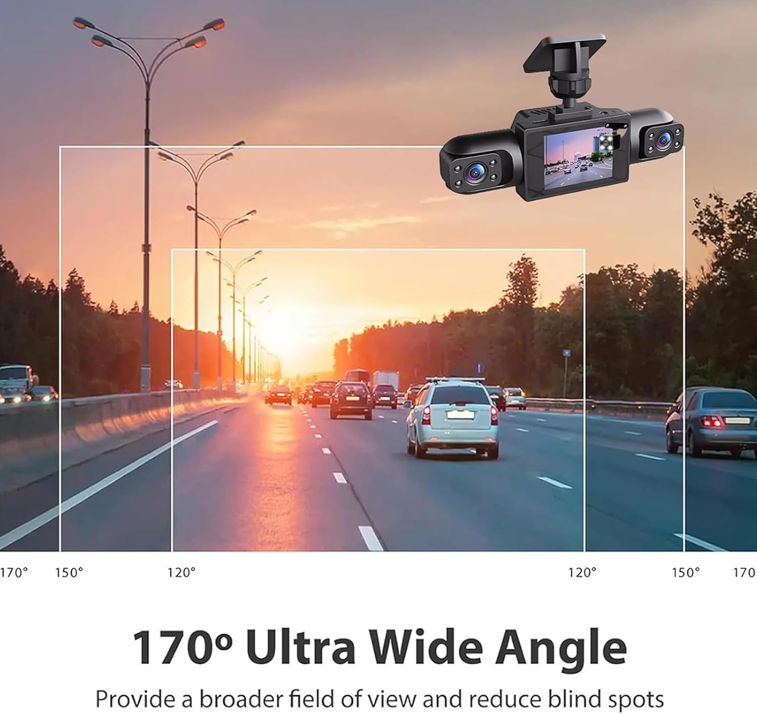 All-Round 360 Degree 1080P Pan - огляд і ціна Dash Cam 360 Degree Panoramic