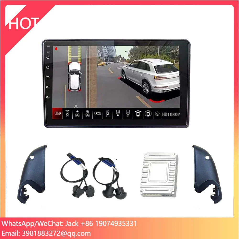 Wide Angle 1080p 4 Camera 360  - огляд і ціна Dash Cam 360 Degree Panoramic