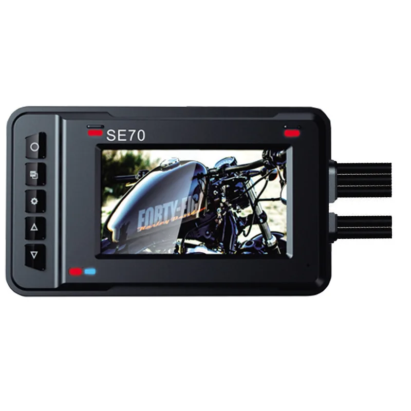 2K WiFi GPS Motor Dvr Dash  wi - огляд і ціна Dash Cam 2K Dual Lens