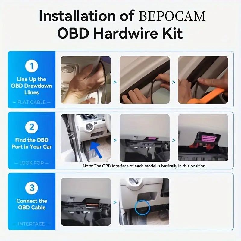【CR】OBD Hardwire Power Kit for - огляд і ціна Dash Cam Hardwire Kit