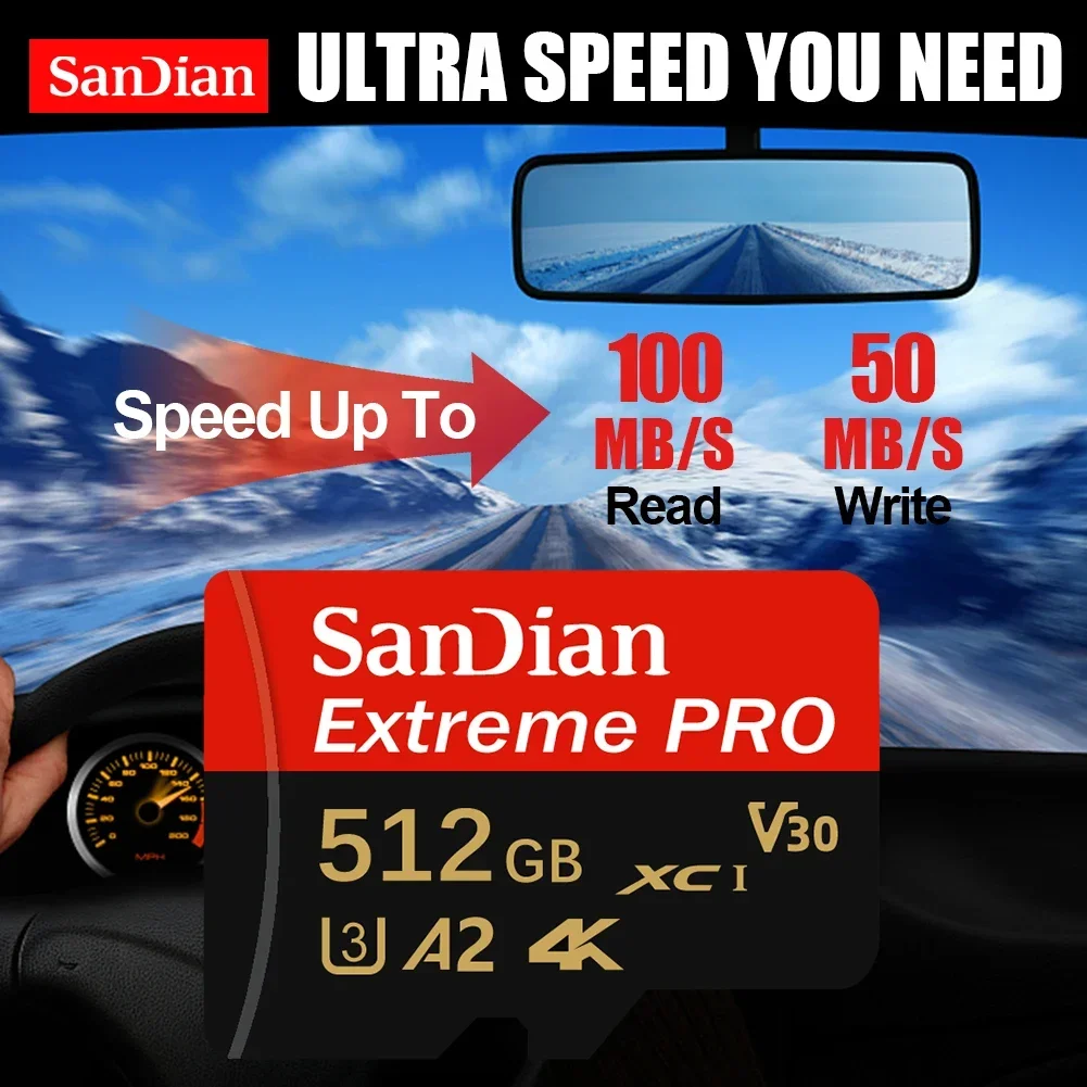 High Endurance SD Cards 512GB  - огляд і ціна Dash Cam Sd Card 256Gb High Endurance