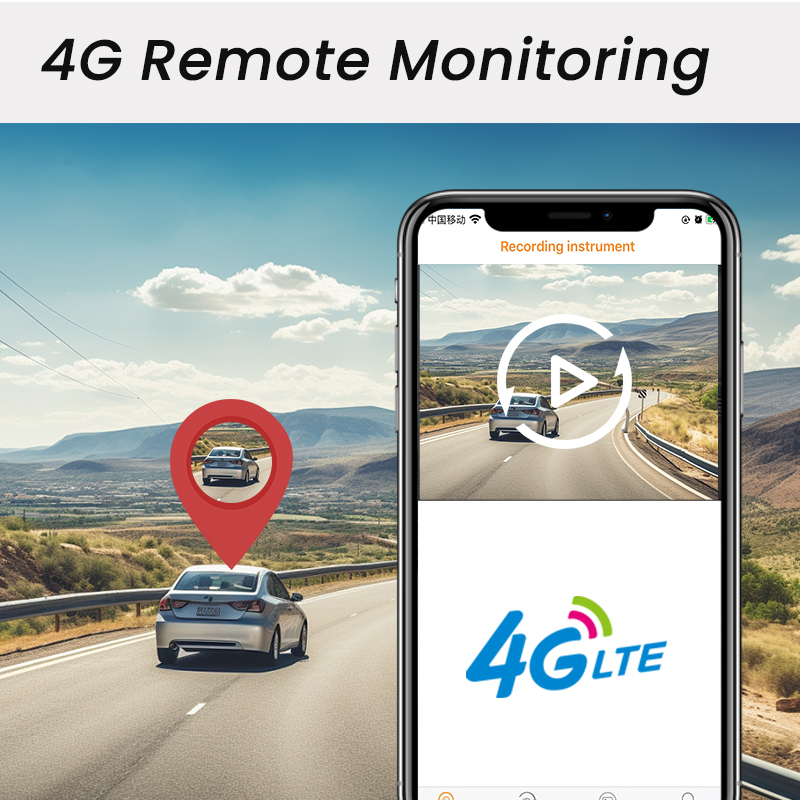 4K Dash Cam 4G LTE Car Camera  - огляд і ціна Dash Cam Mirror Backup Camera