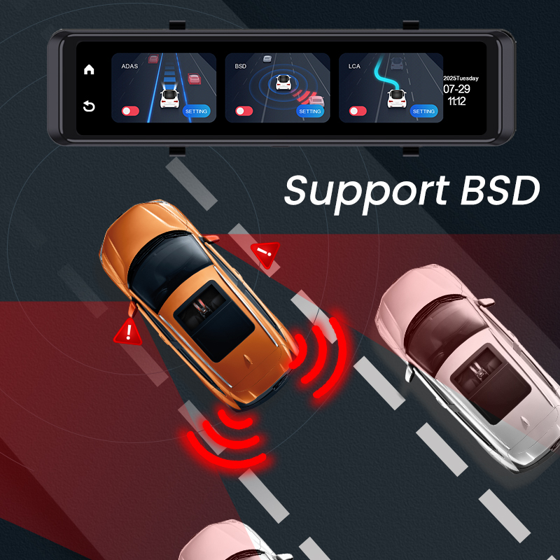 4K Dash Cam 4G LTE Car Camera  - огляд і ціна Dash Cam Mirror Backup Camera
