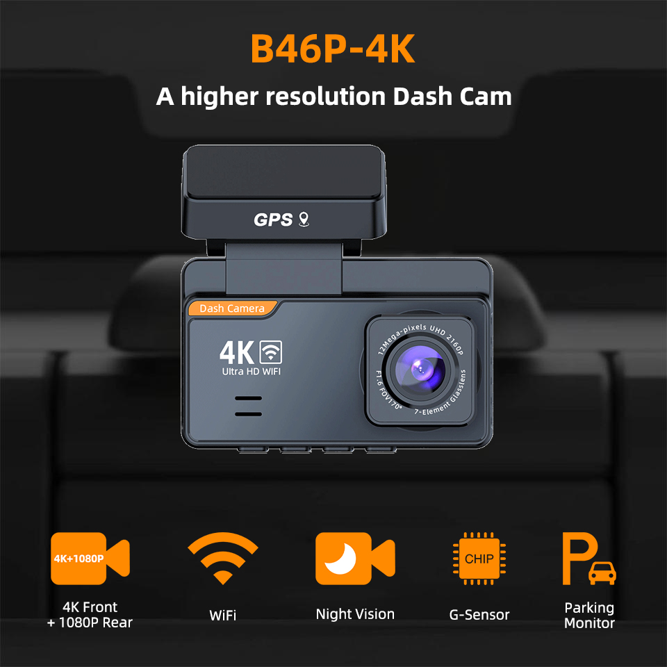 4K Car Dash Cam Optional 1080P - огляд і ціна Dash Cam 4K Sony Starvis