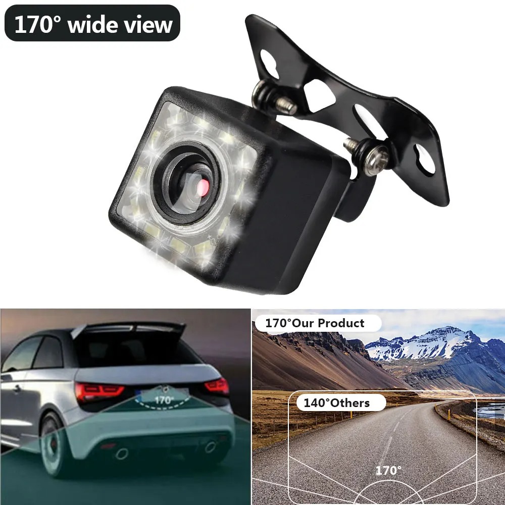Universal Car Rear View Backup - огляд і ціна Dash Cam With Parking Monitor